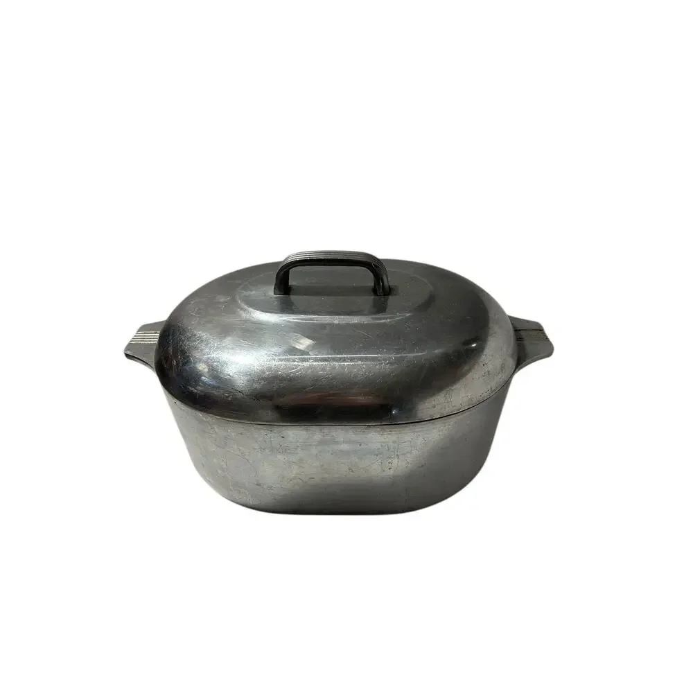 Wagner Ware Magnalite 8 Qt 4265-M Roaster Dutch Oven Pot w/Lid Heavy